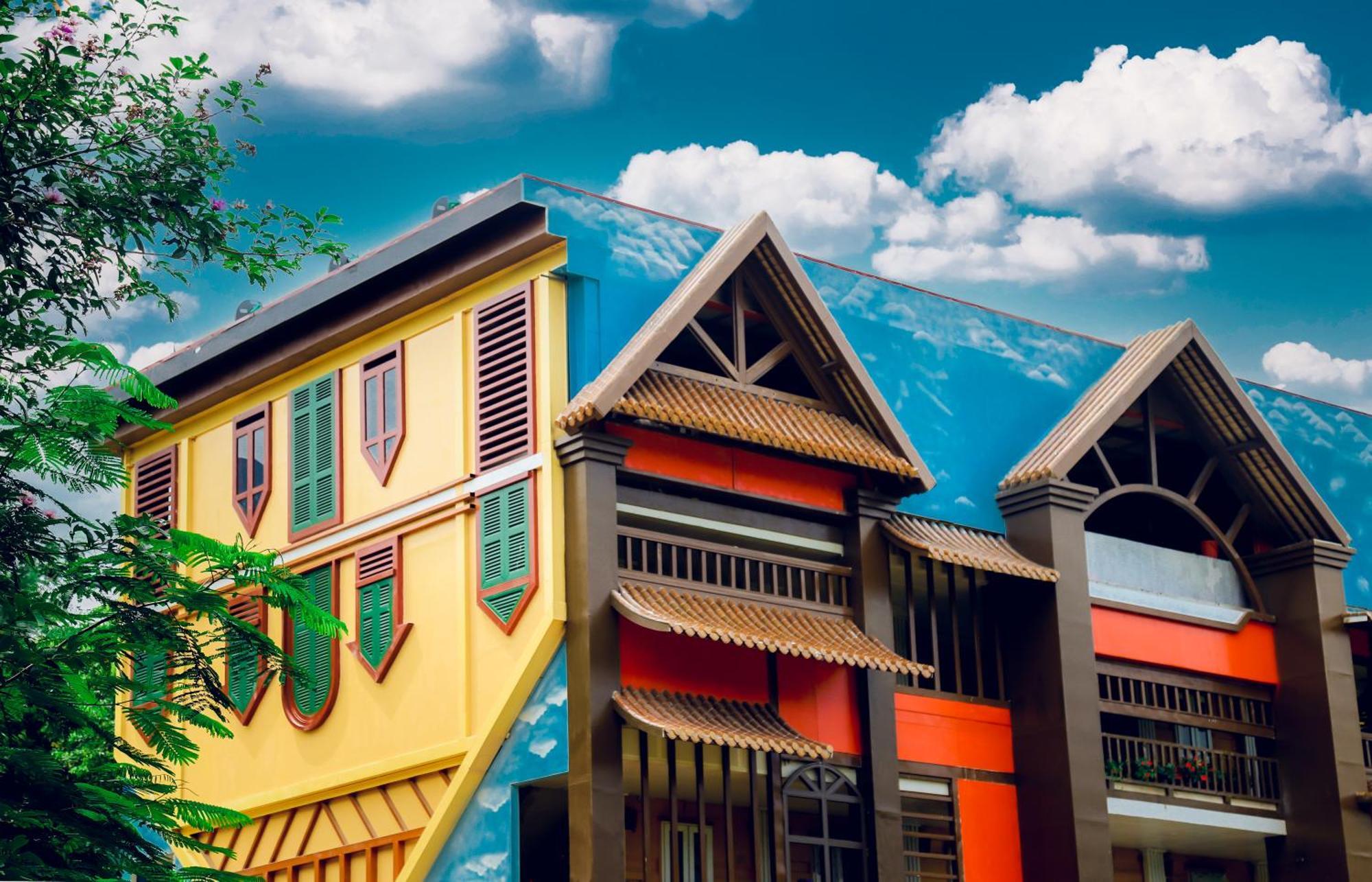 Meddom Park Hotel Cao Phong Exterior photo
