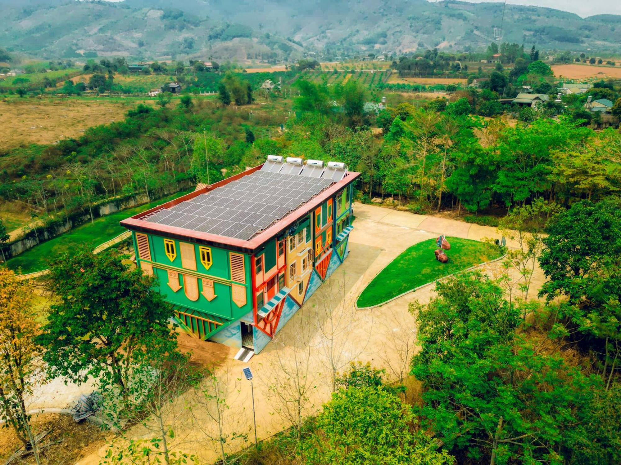 Meddom Park Hotel Cao Phong Exterior photo