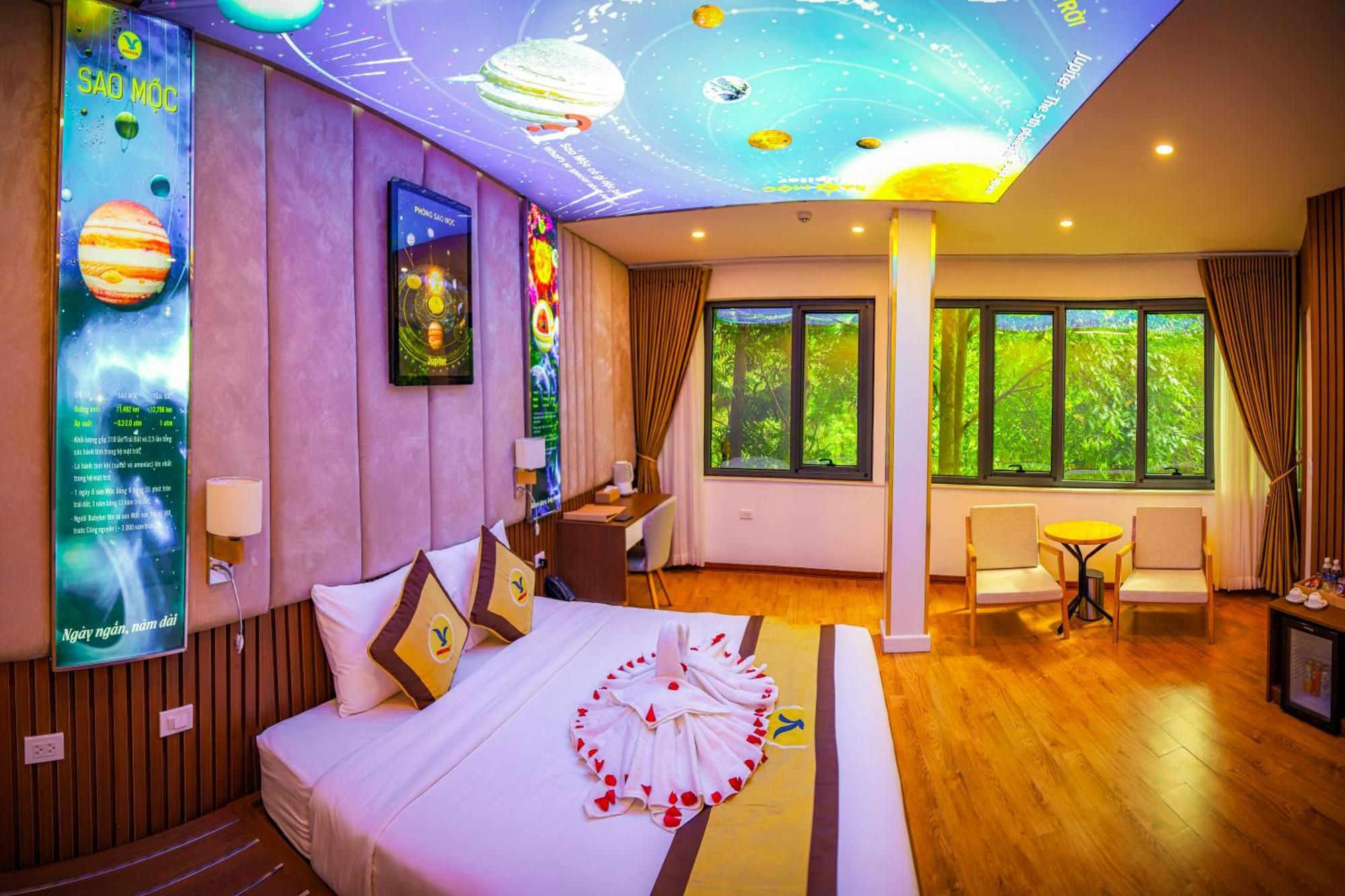 Meddom Park Hotel Cao Phong Exterior photo