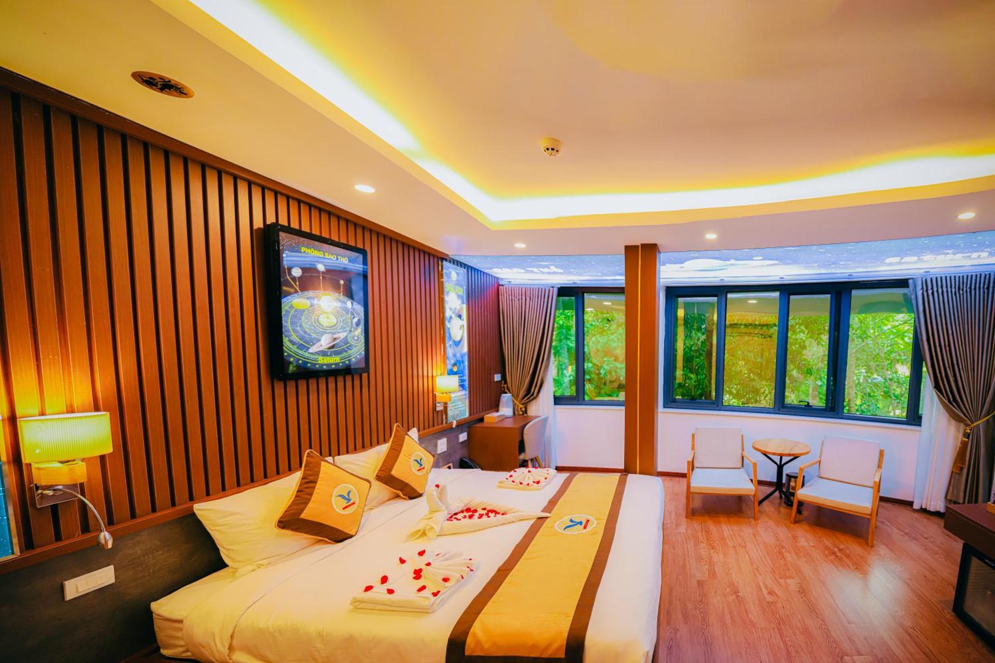 Meddom Park Hotel Cao Phong Exterior photo