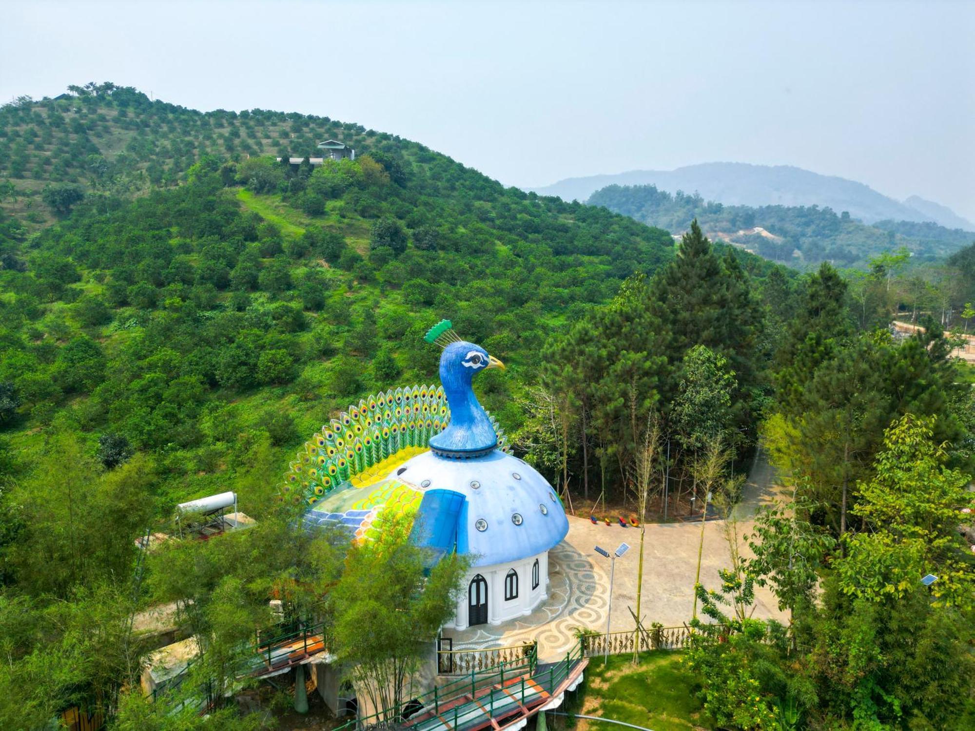 Meddom Park Hotel Cao Phong Exterior photo